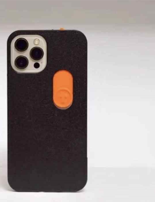 Funny Spoof 3D Printing Sliding Middle Finger Phone Case Toy